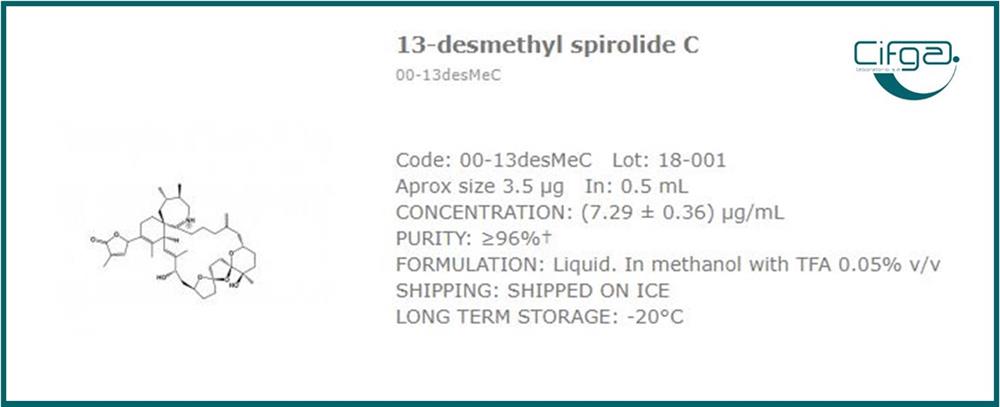 Cifga 13-desmethyl spirolide C chemical Structure